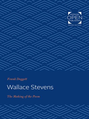 cover image of Wallace Stevens